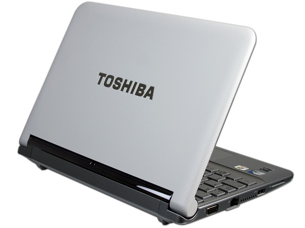 Netbook Toshiba NB305-SP1051M:
Procesador Intel Atom N450 (1.66 GHz),
Memoria de 1GB DDR II, Disco Duro 250GB,
Pantalla de 10.1