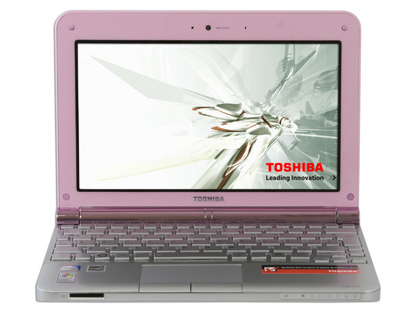 Netbook Toshiba NB200-SP2910R:
Procesador Intel Atom N270 (1.60 GHz),
Memoria de 1GB DDR II, Disco Duro 160GB,
Pantalla de 10.1