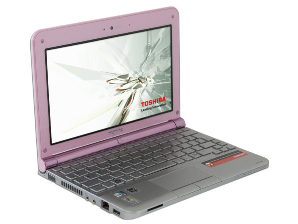 Netbook Toshiba NB200-SP2907R:
Procesador Intel Atom N280 (1.66 GHz),
Memoria de 1GB DDR II, Disco Duro 160GB,
Pantalla de 10.1