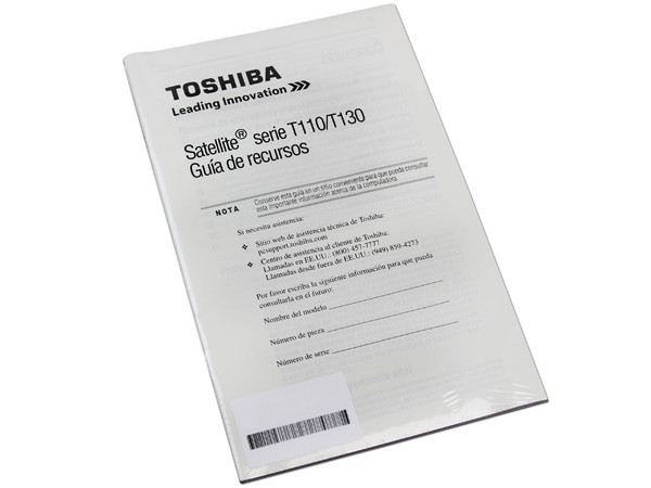 Netbook Toshiba T115D-SP2001M:
Procesador AMD Athlon Neo MV-40 (1.6 GHz),
Memoria de 1GB DDR II, Disco Duro 160GB,
Pantalla de 11.6
