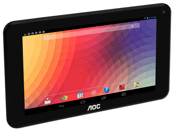 Tablet AOC D70G22 con Android 4.0 Wi-Fi, 2 Cámaras, Pantalla Multitouch de 7