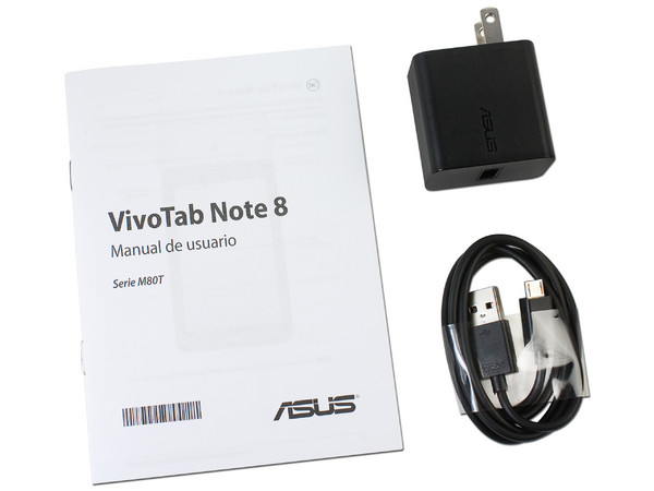 Tablet ASUS VivoTab Note 8 con Windows 8.1, Procesador Intel Atom, Wi-Fi, 2 Cámaras, Pantalla HD Multitouch IPS de 8