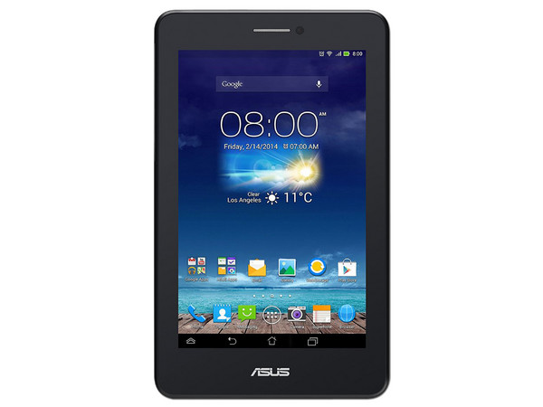 Tablet ASUS Fonepad 7 Soporta Dos SIM de cualquier compañía, Android 4.3, 3G , Wi-Fi, 2 Cámaras, Pantalla HD (1280 x 800) de 7