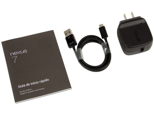 Tablet Asus Google Nexus 7 con Android 4.1, Wi-Fi, Cámara, Pantalla HD (1280 x 800) de 7