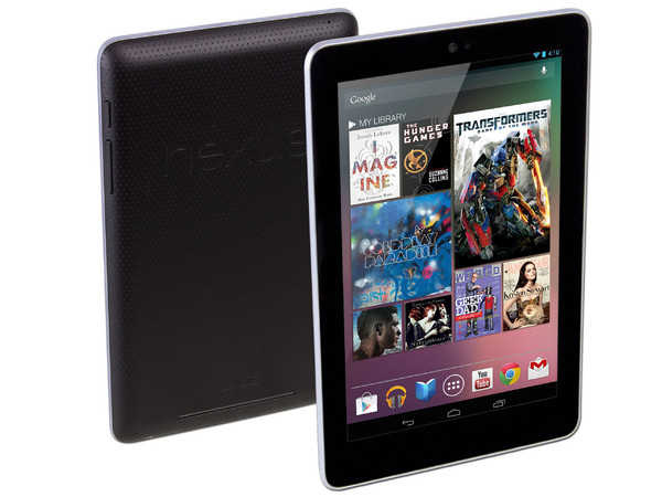 Tablet ASUS Google Nexus 7 con Android 4.1, Wi-Fi, Cámara, Pantalla HD (1280 x 800) de 7