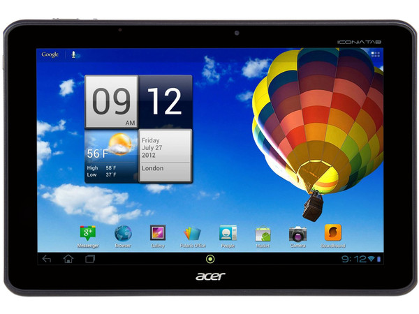 Tablet Acer Iconia Tab A510 con Android 4.0, Wi-Fi, 2 Cámaras, Pantalla LED Multitouch de 10.1