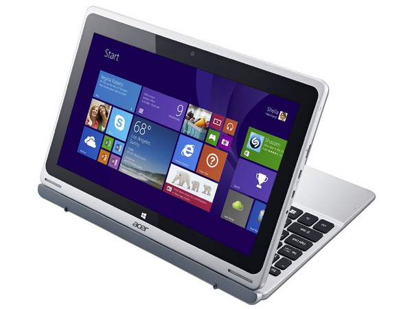 Laptop/Tablet Acer Aspire Switch 10 SW5-012-114N:
Intel Atom Z3735F (hasta 1.83 GHz),
Memoria de 2 GB DDR3L,
D.D. de 500 GB + 32 GB eMMC,
Pantalla LED HD Multi-touch de 10.1