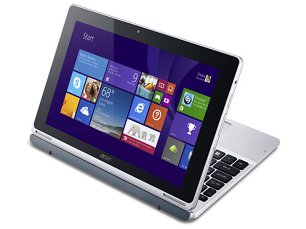 Laptop/Tablet Acer Aspire Switch 10 SW5-012P-122A:
Intel Atom Z3735F (hasta 1.83 GHz),
Memoria de 2 GB DDR3L,
Almacenamiento 64 GB eMMC,
Pantalla LED HD Multi-touch de 10.1