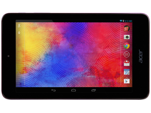 Tablet Acer Iconia One 7 B1-750-17CJ con Procesador Intel Atom  Z3735G, Android 4.4, Wi-Fi, Cámara, Pantalla Multitouch de 7