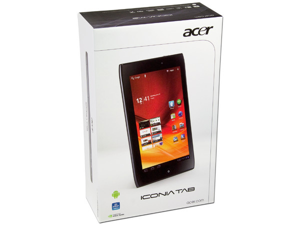 Tablet Acer Iconia Tab A100 con Android 3.0 (Honeycomb), Wi-Fi, 2 Cámaras, Pantalla Multitouch de 7