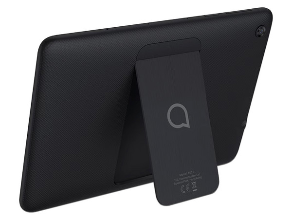Tablet Alcatel Smart Tab 7:
Procesador Quad-Core (hasta 1.3 GHz),
Memoria RAM de 1GB, Almacenamiento de 32GB,
Pantalla LED Multitouch de 7