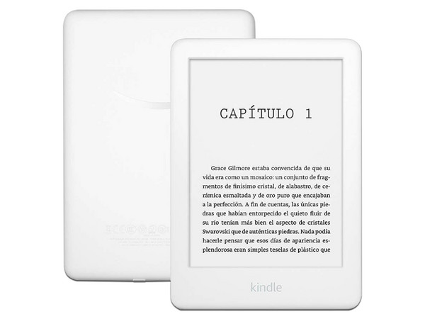 Lector de libros electrónicos Amazon Kindle 2019 (10ª generación),
Almacenamiento de 4 GB, 
Pantalla táctil E-ink de 6