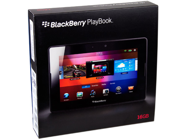 Tablet PlayBook con BlackBerry OS, Wi-Fi, 2 Cámaras, Pantalla Multitouch de 7