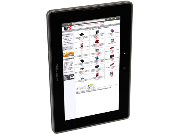 Tablet PlayBook con BlackBerry OS, Wi-Fi, 2 Cámaras, Pantalla Multitouch de 7