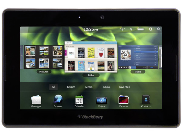 Tablet PlayBook con BlackBerry OS, Wi-Fi, 2 Cámaras, Pantalla Multitouch de 7