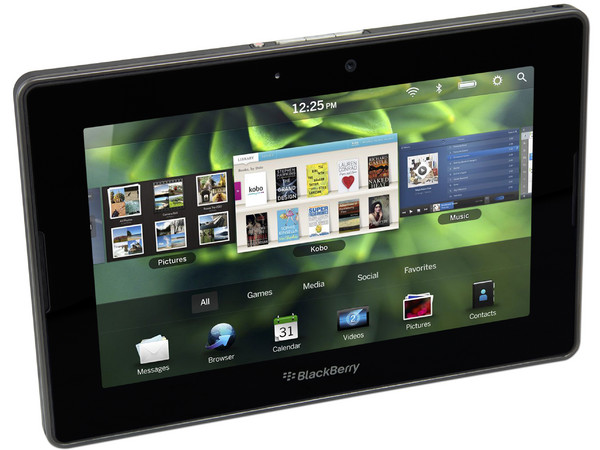 Tablet PlayBook con BlackBerry OS, Wi-Fi, 2 Cámaras, Pantalla Multitouch de 7