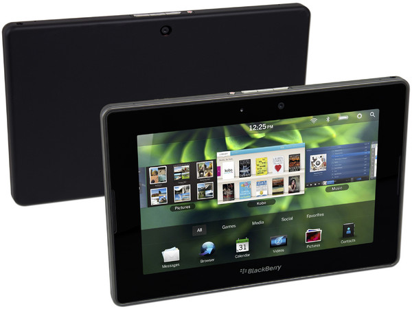 Tablet PlayBook con BlackBerry OS, Wi-Fi, 2 Cámaras, Pantalla Multitouch de 7