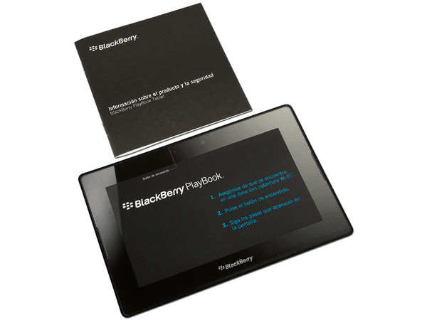 Tablet PlayBook con BlackBerry OS, Wi-Fi, 2 Cámaras, Pantalla Multitouch de 7