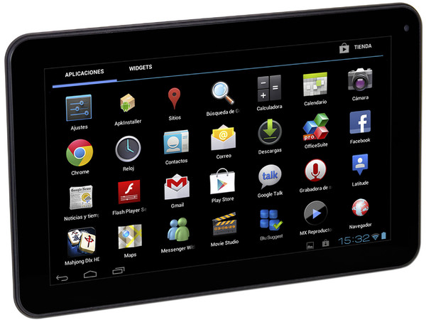 Tablet Blusens Touch 90 con Android 4.0, Wi-Fi, Cámara, Pantalla Multitouch de 9