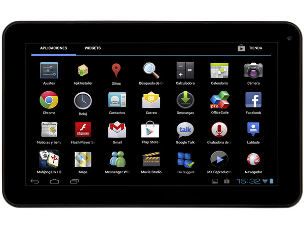Tablet Blusens Touch 90 con Android 4.0, Wi-Fi, Cámara, Pantalla Multitouch de 9