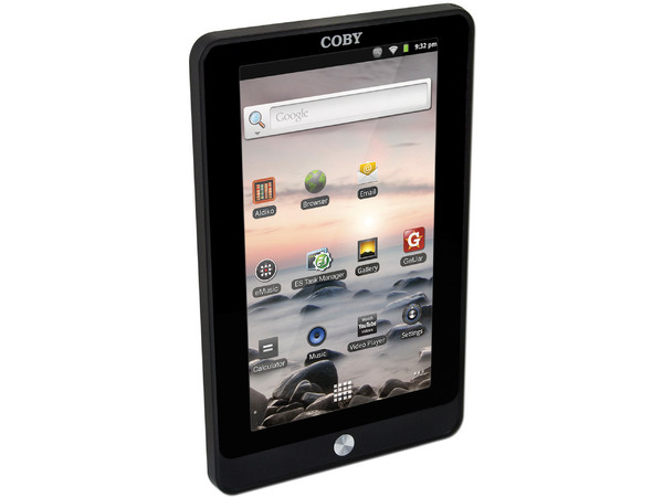 Tablet Coby Kyros con Android 2.3, Wi-Fi, Pantalla Touch Resistiva de 7