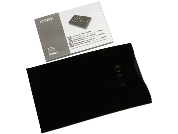 Tablet Coby Kyros con Android 2.3, Wi-Fi, Pantalla Touch Resistiva de 7
