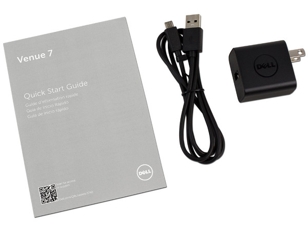 Tablet DELL Venue 7- 3740 con Android 4.4, Procesador Intel Atom, Wi-Fi, 2 Cámaras, Pantalla Multitouch de 7