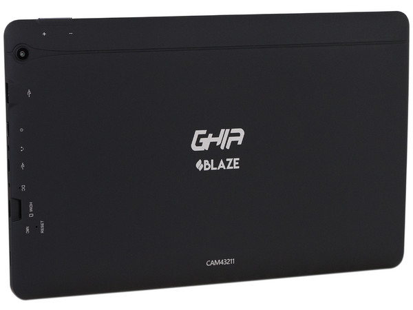 Laptop 2 en 1 GHIA Blaze:
Procesador Intel Atom Z8350 (hasta 1.92 GHz),
Memoria de 2GB LPDDR3,
Almacenamiento de 32GB,
Pantalla de 11.6