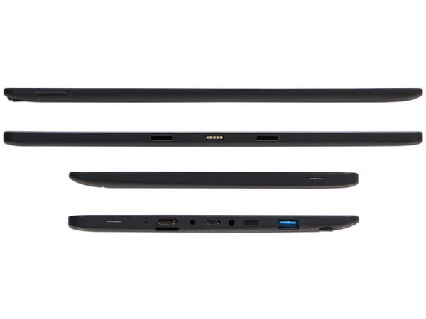 Laptop 2 en 1 GHIA Blaze:
Procesador Intel Atom Z8350 (hasta 1.92 GHz),
Memoria de 2GB LPDDR3,
Almacenamiento de 32GB,
Pantalla de 11.6
