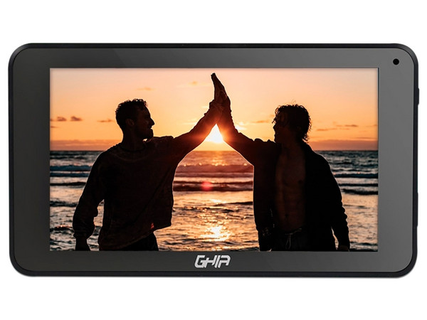 Tablet GHIA A7: 
Procesador Quad Core (hasta 1.5 GHz), 
Memoria RAM de 2GB, Almacenamiento de 16GB, 
Pantalla LED Multi Touch de 7