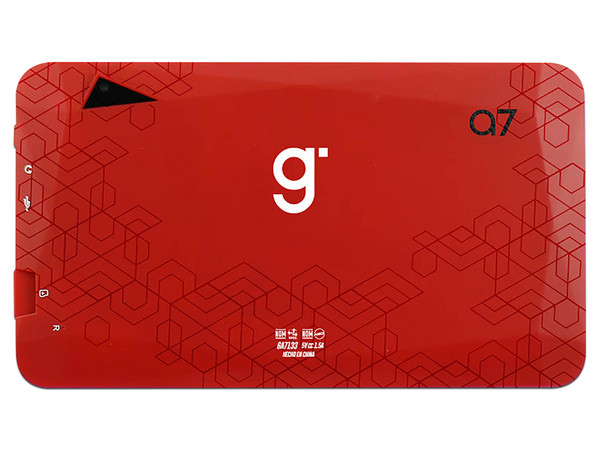 Tablet GHIA A7: 
Procesador Penta-Core, 
Memoria RAM de 3GB, 
Almacenamiento de 64GB, 
Pantalla LED Multi-Touch de 7