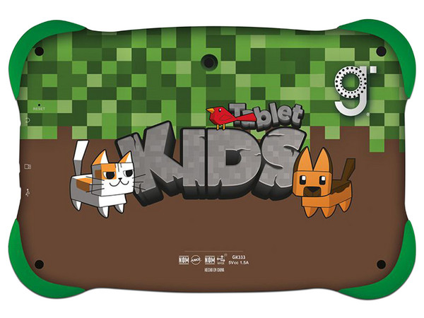 Tablet GHIA Kids Pixel: 
Procesador Penta-Core (hasta 1.8 GHz), 
Memoria RAM de 4GB, Almacenamiento de 64GB, 
Pantalla LED Multi-Touch de 7