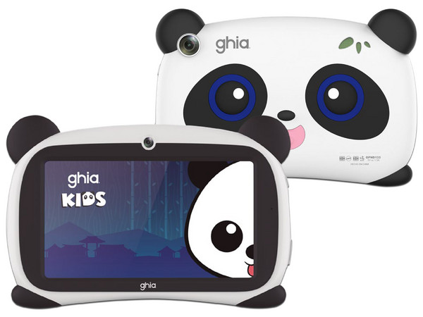 Tablet GHIA Panda 7: 
Procesador Quad-Core (hatsa 1.5 GHz), 
Memoria RAM de 2GB, Almacenamiento de 32GB, 
Pantalla LED Multi-Touch de 7
