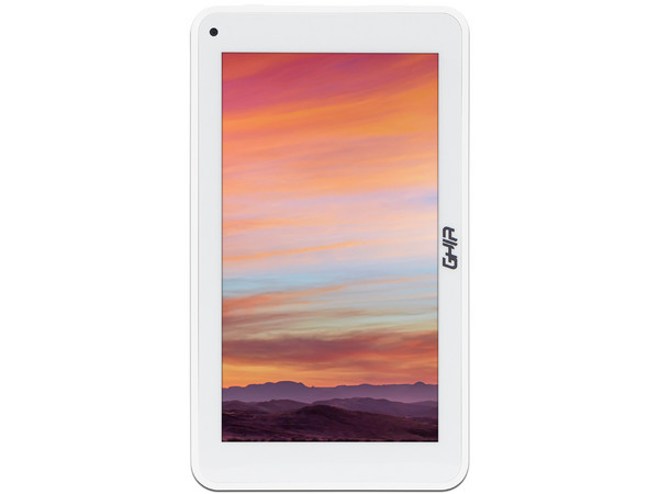 Tablet Ghia A7:
Procesador Quad Core (1.5 GHz),
Memoria RAM de 1GB, Almacenamiento de 16GB,
Soporta microSD, Pantalla de 7