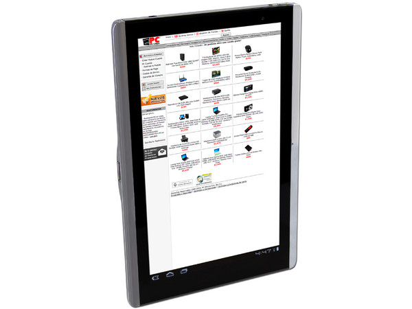 Tablet Gateway Tab con Android 3.0 (Honeycomb), Wi-Fi, 2 Cámaras, Pantalla LED Multitouch de 10.1