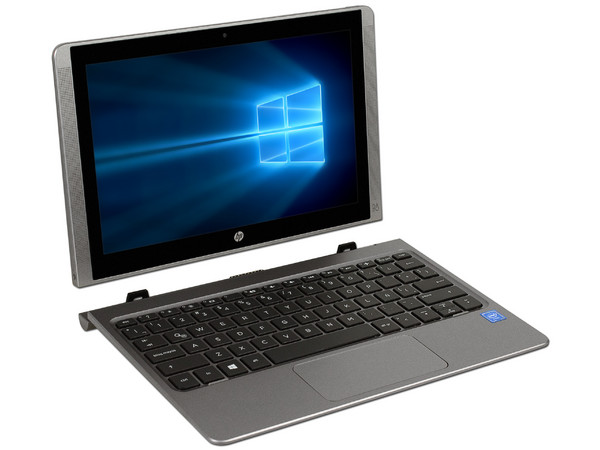 Laptop 2 en 1  HP X2 210 G1: 
Procesador Intel Atom X5-Z8300 (1.84 GHz), 
Memoria de 2GB DDR3,
EMMC de 32 GB, 
Pantalla Touch LED de 10.1