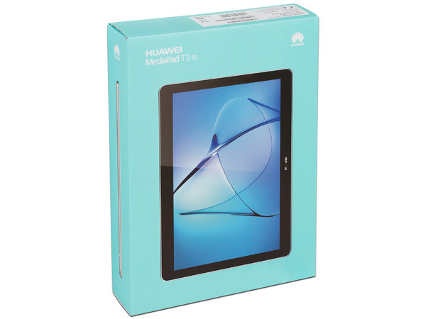 Tablet Huawei MediaPad T3 10:
Procesador Quad Core (hasta 1.4 GHz),
Memoria RAM de 2GB, Almacenamiento de 16GB, 
Pantalla LED Multi touch de 9.6