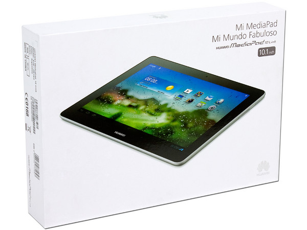 Tablet Huawei MediaPad 10 Link con Android 4.0, Wi-Fi, 2 Cámaras, Pantalla LED IPS Multitouch de 10.1