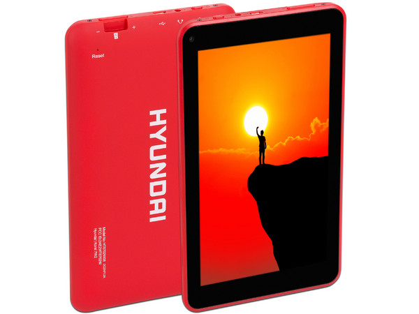 Tablet Hyundai Koral 7W2:
Android 7.0 Nougat,
Procesador Quad Core (1.3 Ghz),
Memoria RAM de 1GB, Almacenamiento 8GB,
Pantalla IPS Multi-Touch de 7