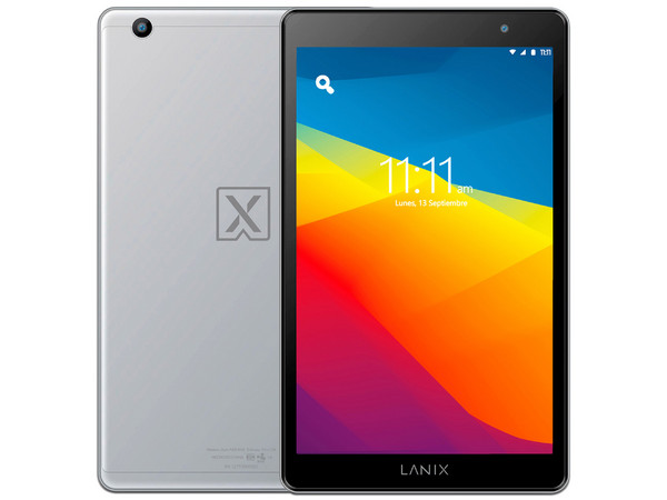 Tablet Lanix RX8 V4:
Procesador Quad Core (hasta 2.0 GHz), 
Memoria RAM de 4GB, Almacenamiento de 64GB, 
Pantalla LED Multi-Touch de 8
