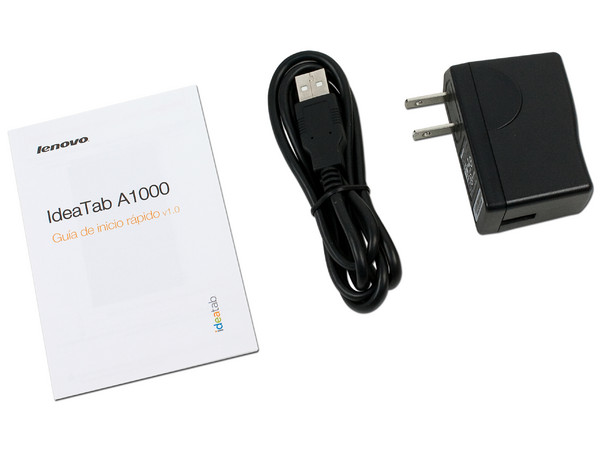 Tablet Lenovo IdeaTab A1000L-F con Android 4.1, Wi-Fi, Cámara, Pantalla LED Multitouch de 7