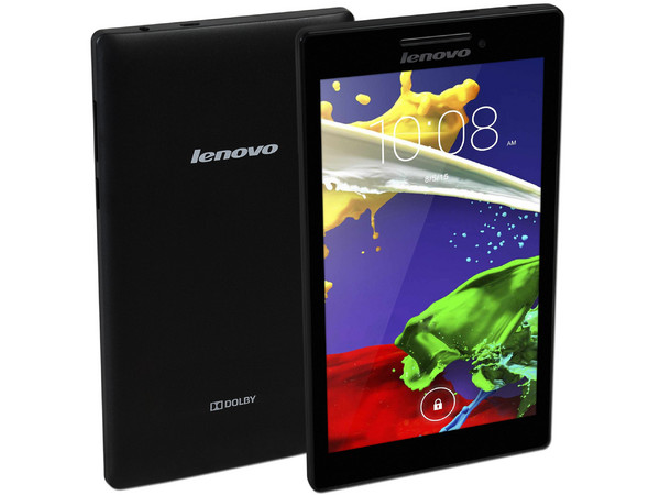 Tablet Lenovo TAB 2 A7-10F con Android 4.4, Wi-Fi, Cámara, Pantalla LED Multitouch IPS de 7