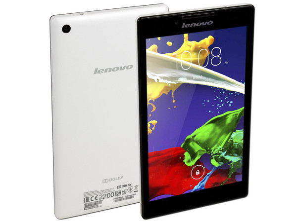 Tablet Lenovo Tab 2 A7-30 Pearl White con Android 4.4, Wi-Fi, 1 Cámara, Pantalla LED Multitouch IPS de 7