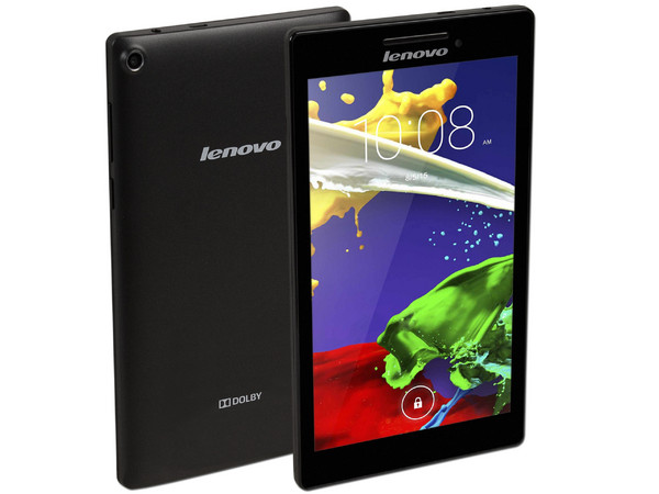 Tablet Lenovo TAB 2 A7-20F con Procesador MediaTek MT8382 1.3GHz Quad-Core, Android 4.4, Wi-Fi, Bluetooth 4.0, 2 Cámaras, Pantalla Multi-touch de 7