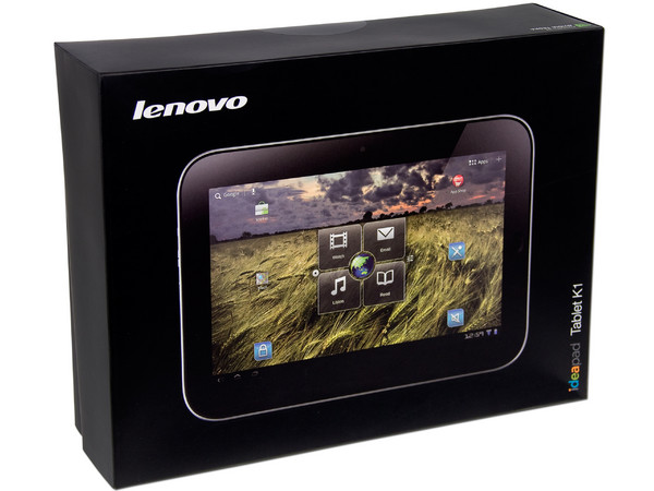Tablet Lenovo ideapad K1 con Android 3.1 (Honeycomb), Wi-Fi, 2 Cámaras, Pantalla LED Multitouch de 10.1
