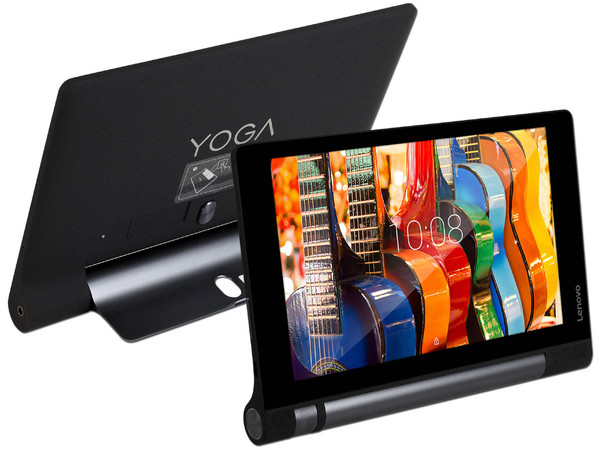 Tablet Lenovo Yoga Tab 3:
Procesador Quad-Core (1.3 GHz),
Memoria RAM de 1GB, Almacenamiento de 16GB,
Soporta microSD, Pantalla IPS de 8