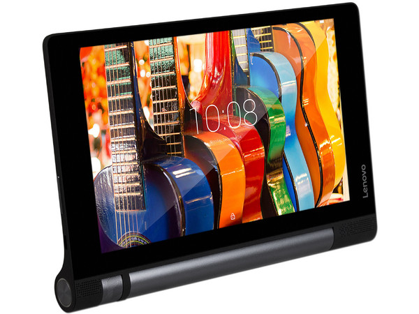 Tablet Lenovo Yoga Tab 3:
Procesador Quad-Core (1.3 GHz),
Memoria RAM de 1GB, Almacenamiento de 16GB,
Soporta microSD, Pantalla IPS de 8
