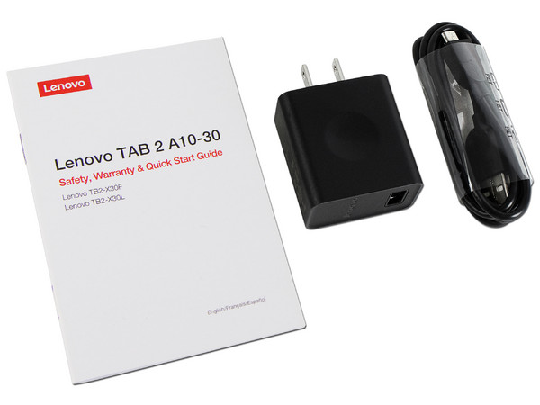 Tablet Lenovo Tab 2 A10-30:
Procesador Snapdragon 212 Quad Core (1.3 GHz),
Memoria RAM de 1GB, Almacenamiento de 16GB,
Pantalla LED IPS Multi-Touch de 10.1