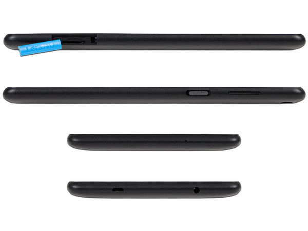 Tablet Lenovo E7 TB-7104F:
Procesador Mediatek MT8167 Quad Core (hasta 1.50GHz),
Memoria RAM de 1 GB,
Almacenamiento de 8GB,
Pantalla LED Multi-touch de 7