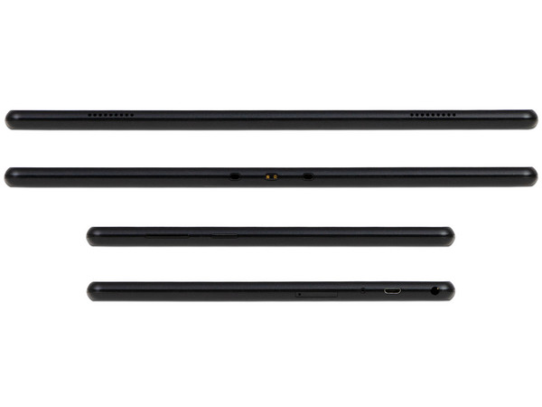 Tablet Lenovo Tab M10 TB-X505F:
Procesador SDM429 Quad Core (hasta 2.0 GHz),
Memoria RAM de 2GB,
Almacenamiento de 16GB,
Pantalla LED Multi Touch de 10.1